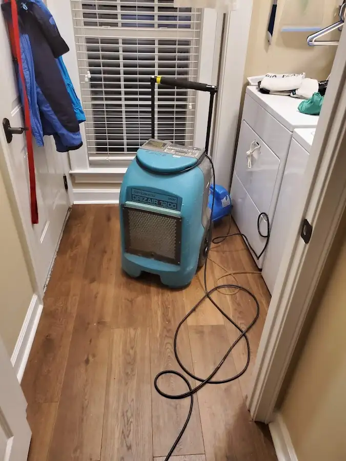 Commercial dehumidifier deployed for Crawl Space Restoration in Arcadia