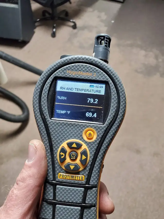 Moisture meter humidity assessment for Mold Remediation & Removal in Arcadia